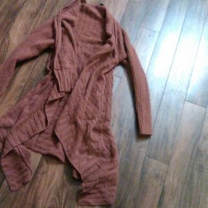 Rose colored Angora sweater